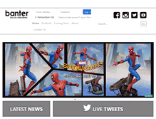 Tablet Screenshot of bantertoys.com.au